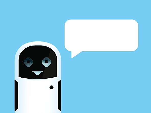 Virtual assistant chatbot robot_crop